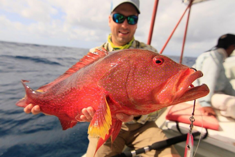 Justin Crump & Coral Trout